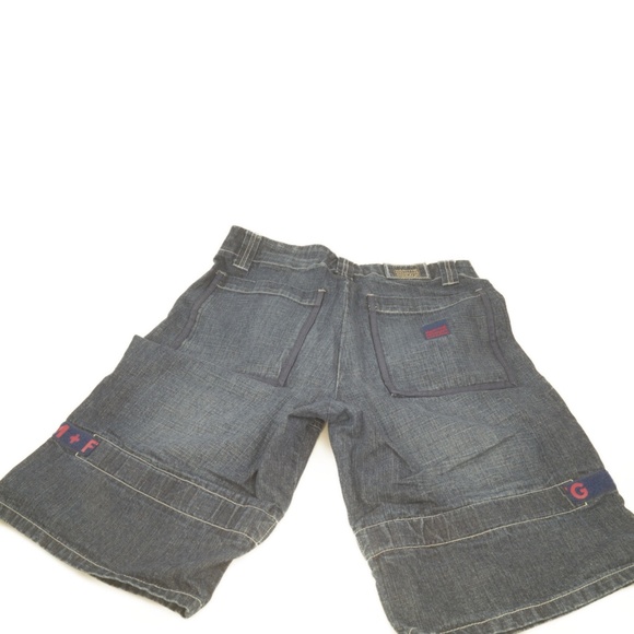 MARITHE FRANCOIS GIRBAUD Jeans SHORTS Vintage Mens - Picture 2 of 6